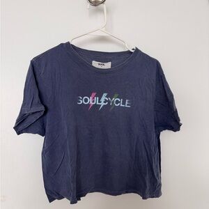 SoulCycle Blue Crew Neck Tee